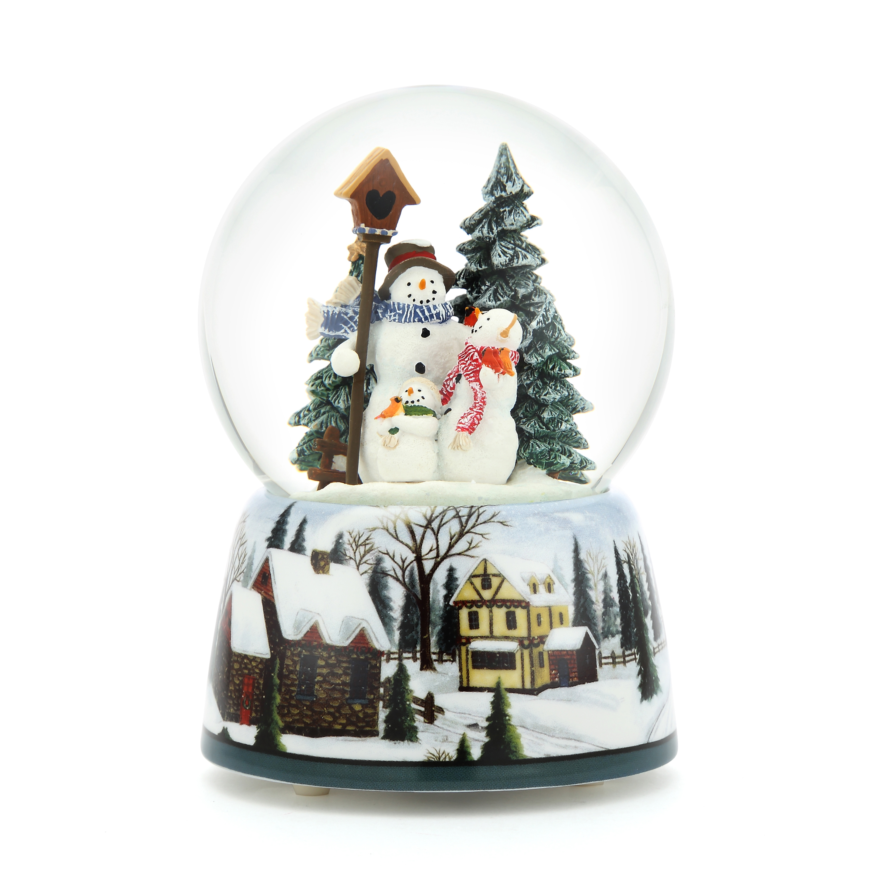 Snow Man Musical Water Globe 聖誕禮物 | JARLL ART